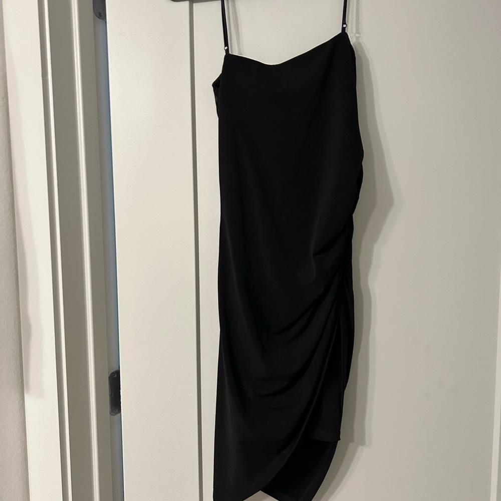 Cinq à Sept Black Asymmetrical Dress